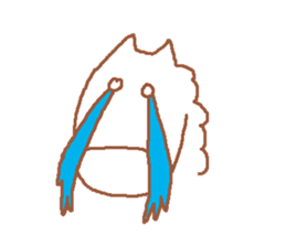 It is a cute horse illustrations2 sticker #4968152