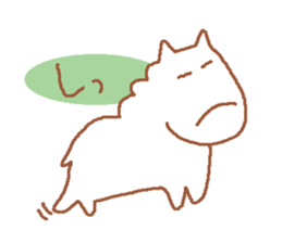 It is a cute horse illustrations2 sticker #4968164