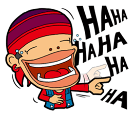 Afro Strange uncle - go! sticker #4969567