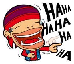 Afro Strange uncle - go! sticker #4969567