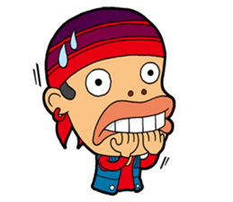 Afro Strange uncle - go! sticker #4969569