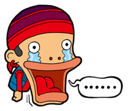 Afro Strange uncle - go! sticker #4969570