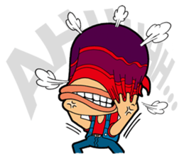 Afro Strange uncle - go! sticker #4969575