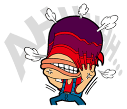 Afro Strange uncle - go! sticker #4969575