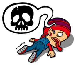 Afro Strange uncle - go! sticker #4969577