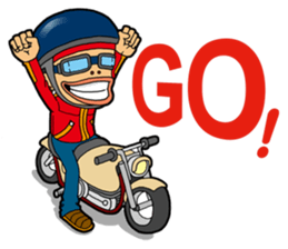 Afro Strange uncle - go! sticker #4969584