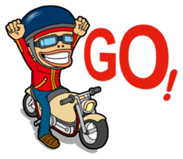 Afro Strange uncle - go! sticker #4969584