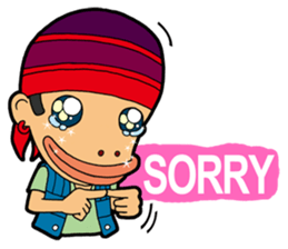 Afro Strange uncle - go! sticker #4969592