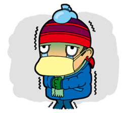 Afro Strange uncle - go! sticker #4969600