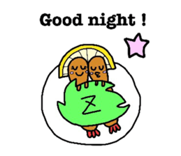 Funny shrimp dishes sticker #4970169