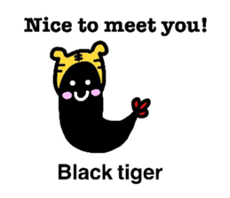 Funny shrimp dishes sticker #4970173