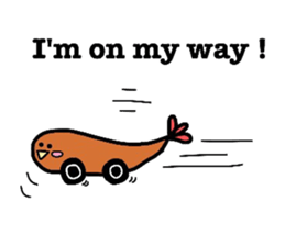 Funny shrimp dishes sticker #4970179
