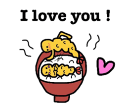 Funny shrimp dishes sticker #4970182