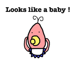 Funny shrimp dishes sticker #4970187