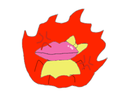 Cute lip sticker #4970302