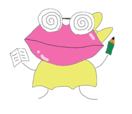 Cute lip sticker #4970311