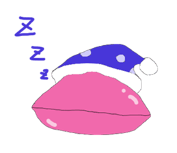 Cute lip sticker #4970319