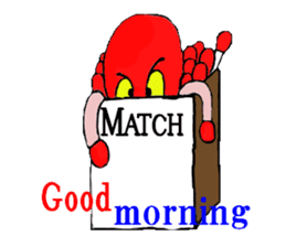 love stream of matches and Match-ko sticker #4970486