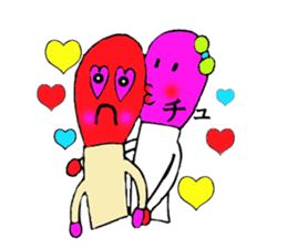 love stream of matches and Match-ko sticker #4970510