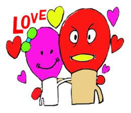 love stream of matches and Match-ko sticker #4970525