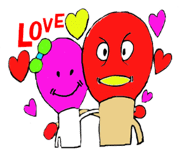 love stream of matches and Match-ko sticker #4970525