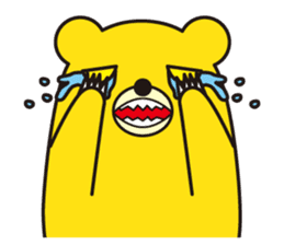 angry bear 2 sticker #4970540