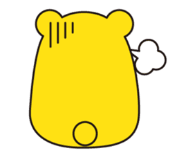 angry bear 2 sticker #4970543