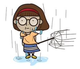 My sisters' daily life by Miss Panda sticker #4970835