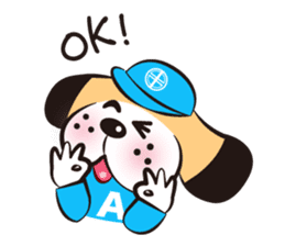 CHUO-SOGYO,Mascot character "KANCHI" No2 sticker #4970847