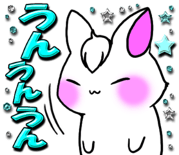 Bangs rabbit10 Reaction2 sticker #4971726