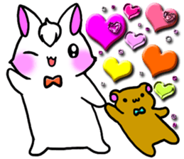 Bangs rabbit10 Reaction2 sticker #4971730