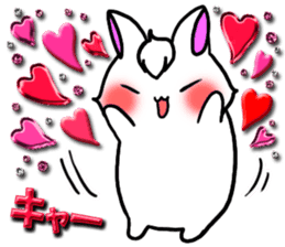 Bangs rabbit10 Reaction2 sticker #4971731