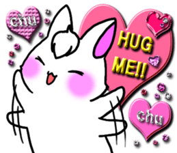 Bangs rabbit10 Reaction2 sticker #4971733