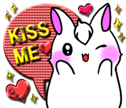 Bangs rabbit10 Reaction2 sticker #4971734