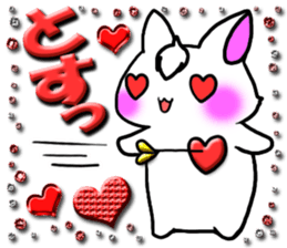 Bangs rabbit10 Reaction2 sticker #4971738