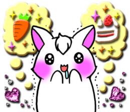 Bangs rabbit10 Reaction2 sticker #4971750