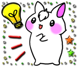 Bangs rabbit10 Reaction2 sticker #4971760