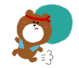 CRAYON LITTLE BEAR(Daily) sticker #4971989