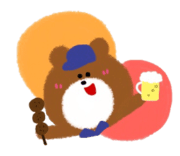 CRAYON LITTLE BEAR(Daily) sticker #4971990