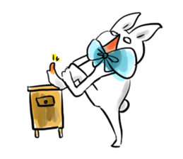 Rabbit or rabbit sticker #4972157