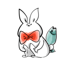 Rabbit or rabbit sticker #4972160
