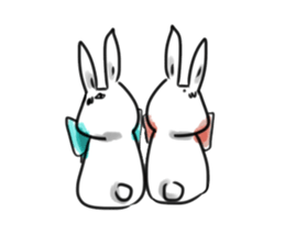 Rabbit or rabbit sticker #4972165