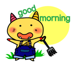 Pekko demon 2 sticker #4972367