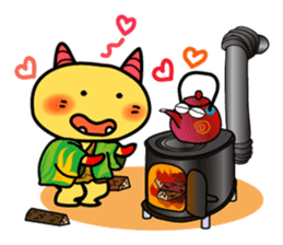 Pekko demon 2 sticker #4972374