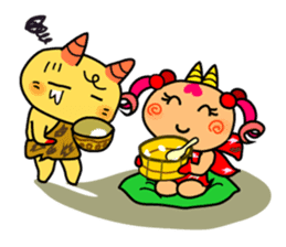 Pekko demon 2 sticker #4972380