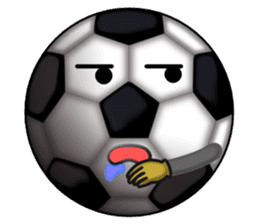 Soccer ball club 2 sticker #4972412