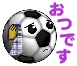 Soccer ball club 2 sticker #4972419