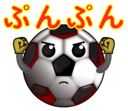 Soccer ball club 2 sticker #4972424