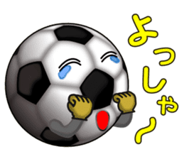 Soccer ball club 2 sticker #4972429