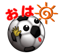 Soccer ball club 2 sticker #4972431